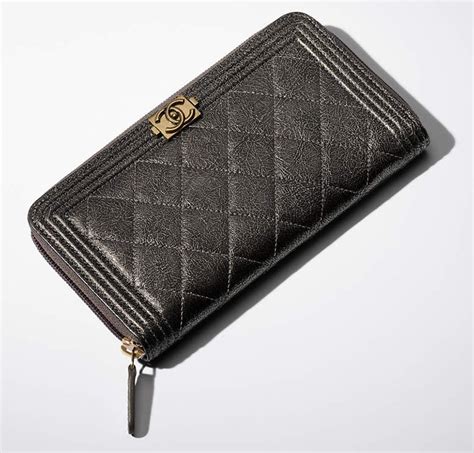 chanel zipped travel wallet|chanel wallet original price.